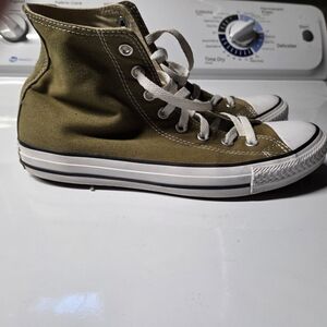 Converse Chuck Taylor All Star Olive Green High-Top Sneakers